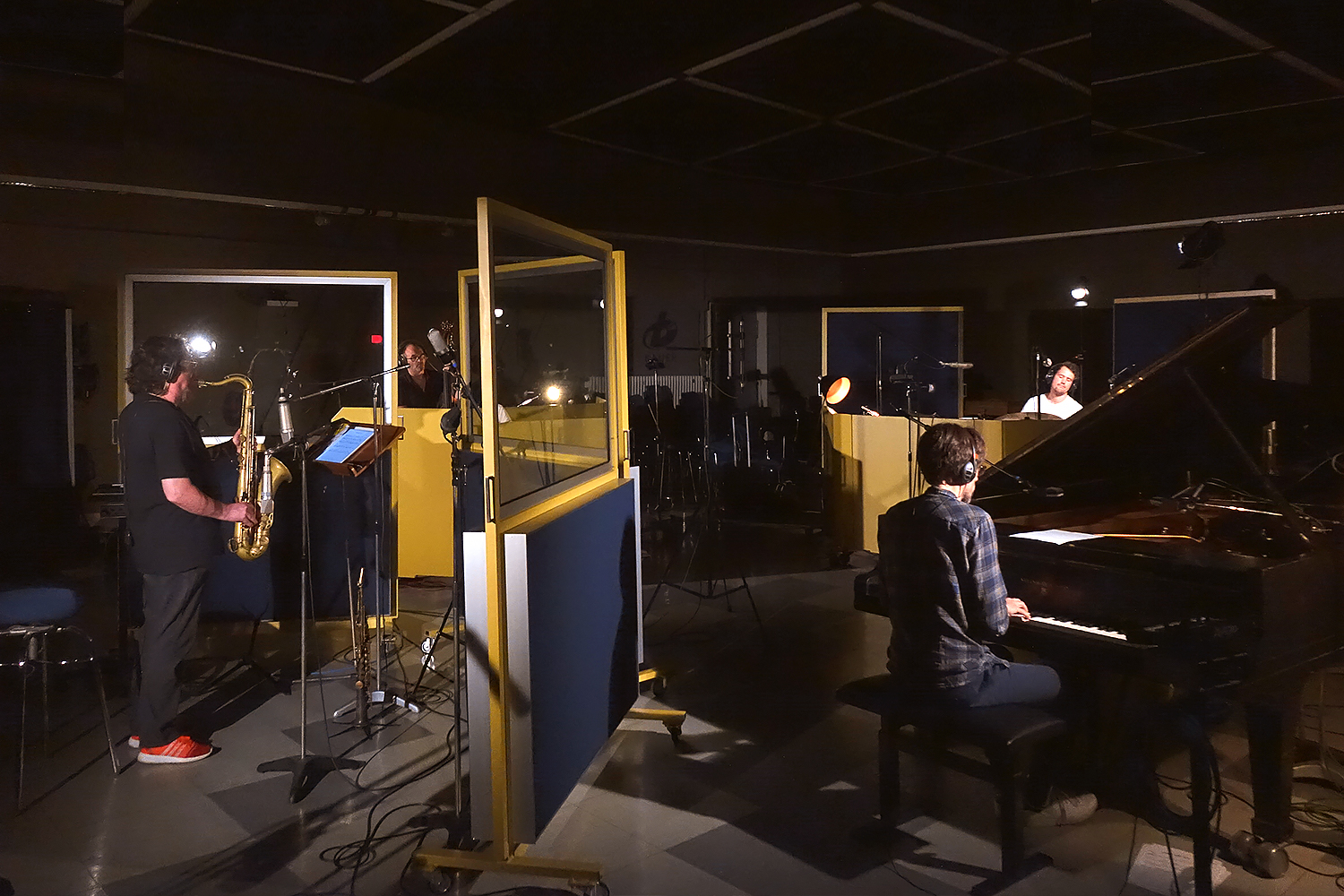 Das Daniel Guggenheim Quartett in den Bauer Studios
